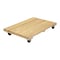 Vestil Tan Hardwood Dolly-Solid Deck 900 lb Capacity Non-Marking 24 x 36 HDOS-2436-9-NM - alternate 2